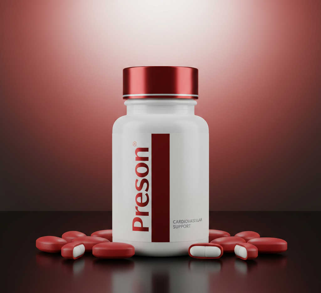 Presson - Přírodní doplněk stravy v elegantní lahvičce